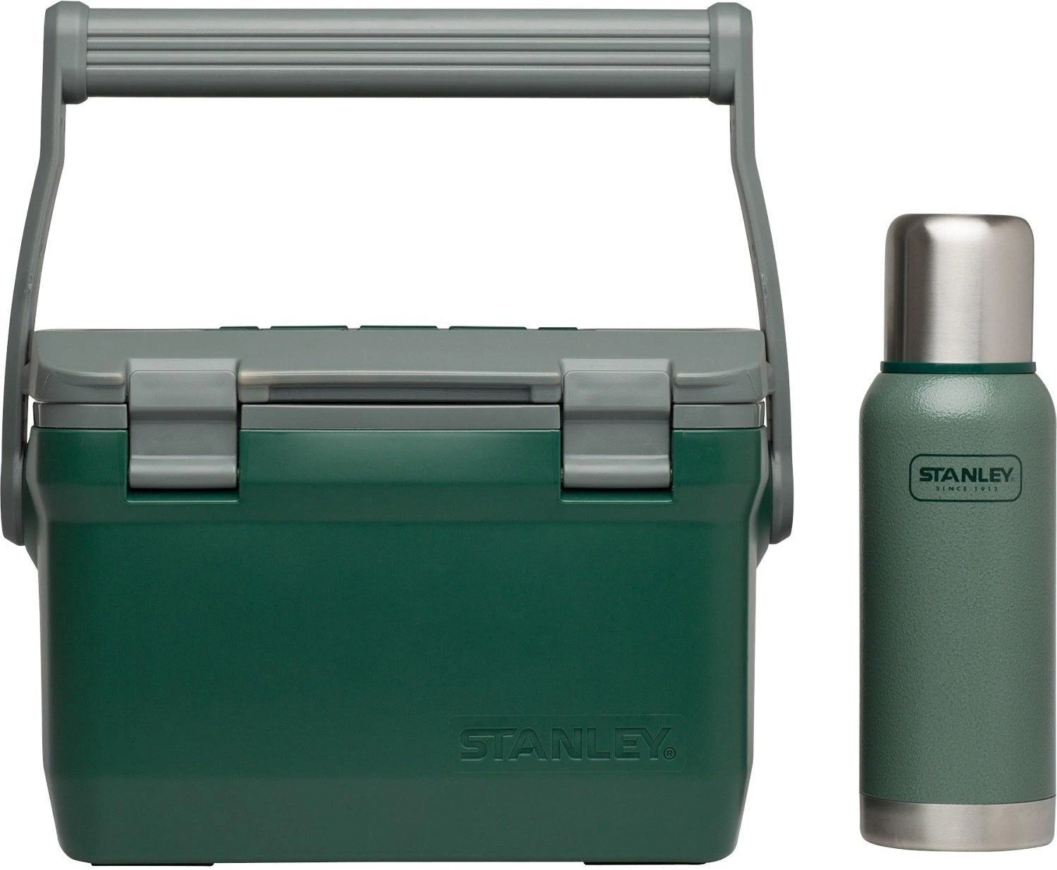 Stanley Adventure Cooler 7QT + Vacuum Bottle 25oz Combo Hammertone 1 Stanley Adventure Cooler 7QT + Vacuum Bottle 25oz Combo Hammertone