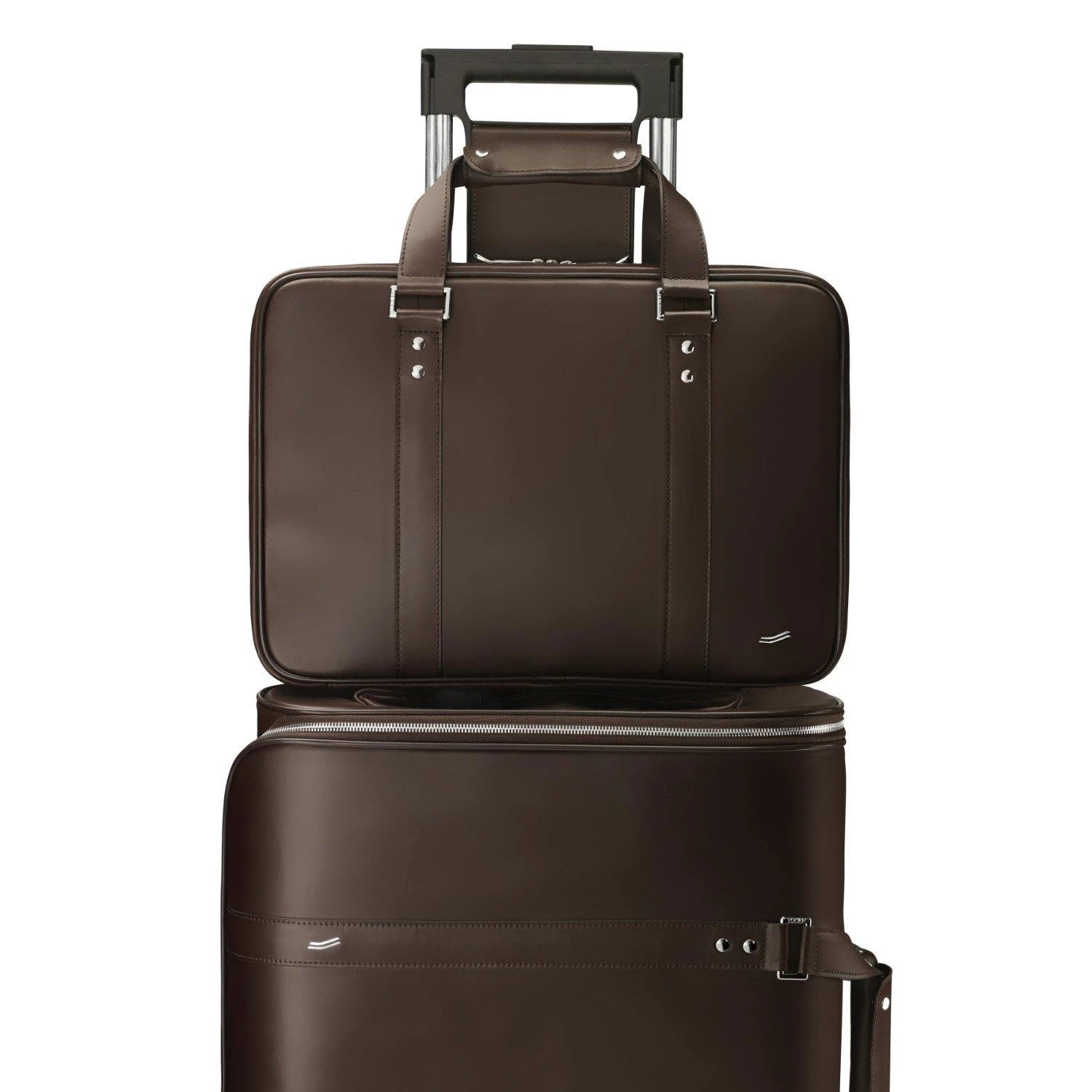 Vocier 2-Piece Travel Set Leather Travel Bag & Leather Briefcase 13 Vocier 2-Piece Travel Set Leather Travel Bag & Leather Briefcase - Image 13