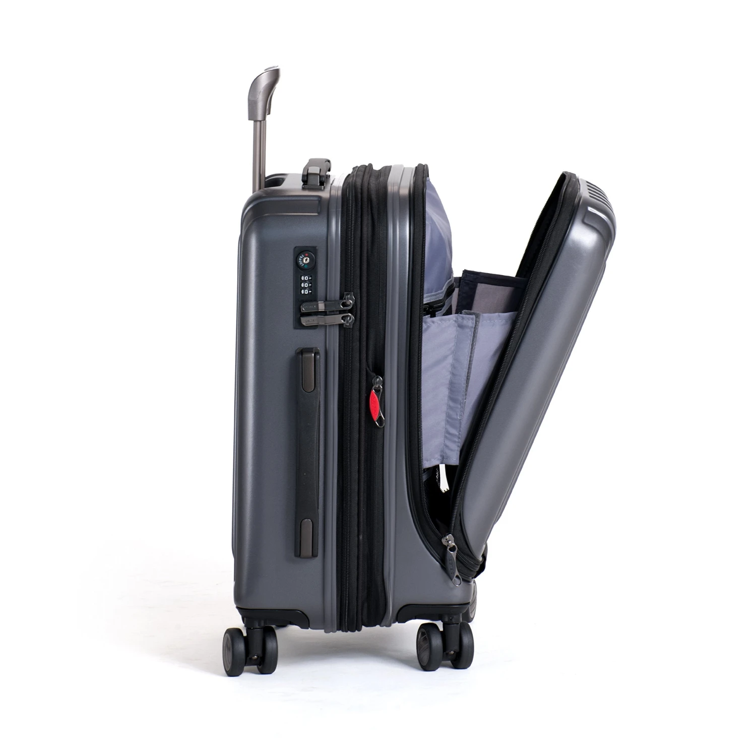 DELSEY Paris Helium Titanium International 19 Carry-on Expandable Spinner Trolley 7 DELSEY Paris Helium Titanium International 19 Carry-on Expandable Spinner Trolley - Image 7