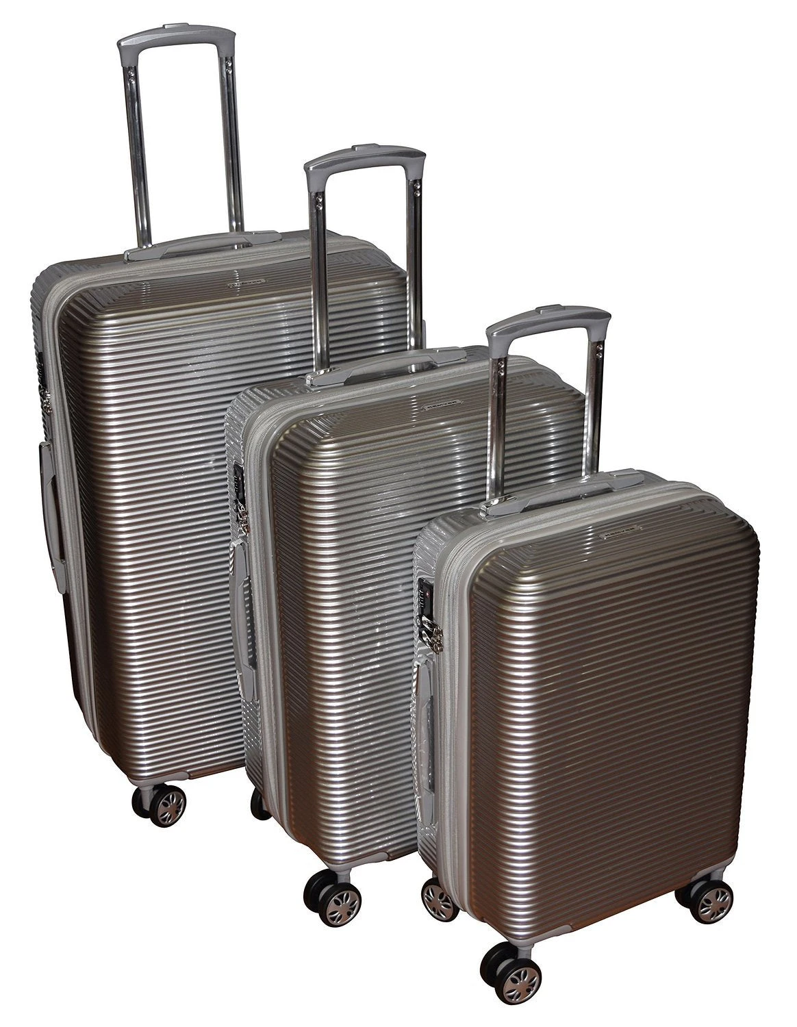 Kemyer Series 850 Hardshell 3 Piece Set (20"/24"/28") 4-Wheel Luggage Sets 3 Kemyer Series 850 Hardshell 3 Piece Set (20"/24"/28") 4-Wheel Luggage Sets - Image 3