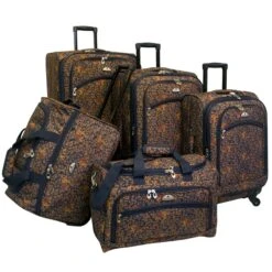 American Flyer Budapest 5 Piece Set 4-Wheel Luggage Sets 16 American Flyer Budapest 5 Piece Set 4-Wheel Luggage Sets -Luggage Promotion Store 94e5604de717a2eaf0de85f40c1d930395533750a61e898e00ee02343cd1f140