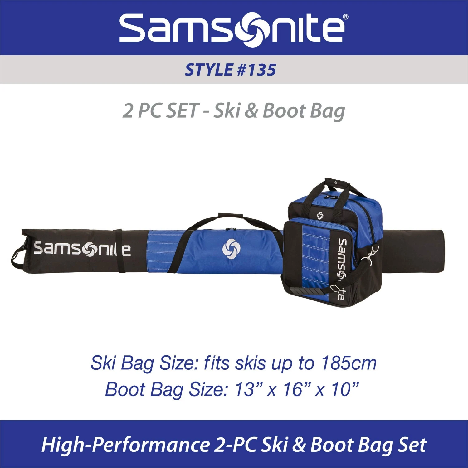 Samsonite Deluxe Ski And Boot Bag /2PC Set 3 Samsonite Deluxe Ski And Boot Bag /2PC Set - Image 3