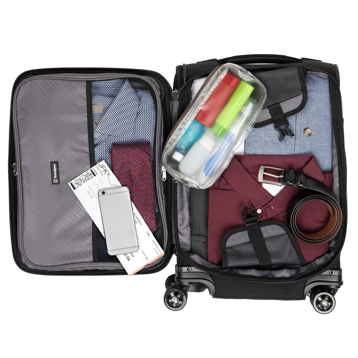 Travelpro Crew Versapack Global Carry-On Exp Spinner 2 Travelpro Crew Versapack Global Carry-On Exp Spinner - Image 2