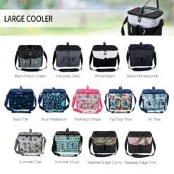 Geckobrands Large 15 Bottle / 24 Can Cooler With Removable Hard Liner 30 Geckobrands Large 15 Bottle / 24 Can Cooler With Removable Hard Liner -Luggage Promotion Store 9eedd13da3a34efc419ac7919b93febeb72ebb232831ef5abf007e8dff3d31bd