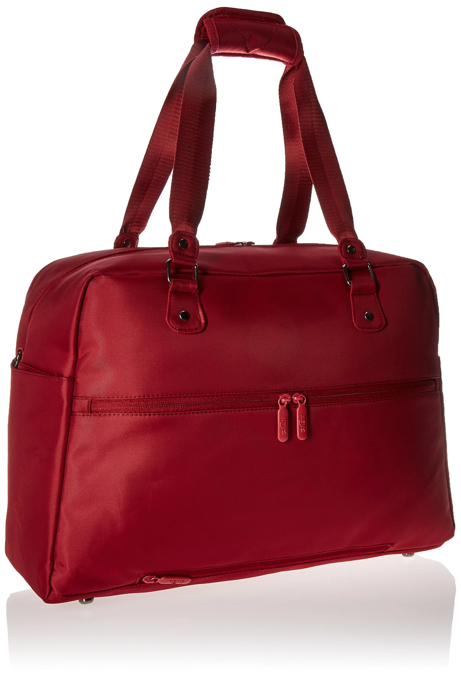 Heys America Unisex Hilite Multi-Zip Boarding Duffel With RFID Red Duffel Bag 10 Heys America Unisex Hilite Multi-Zip Boarding Duffel With RFID Red Duffel Bag - Image 10