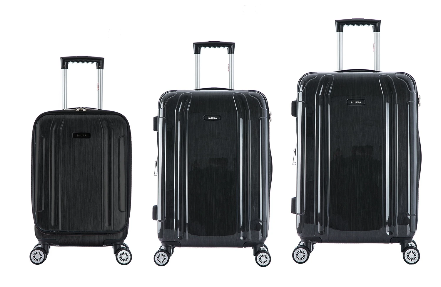 InUSA Southworld 3 Piece Set (21"/25"/29") 4-Wheel Luggage Sets 4 InUSA Southworld 3 Piece Set (21"/25"/29") 4-Wheel Luggage Sets - Image 4