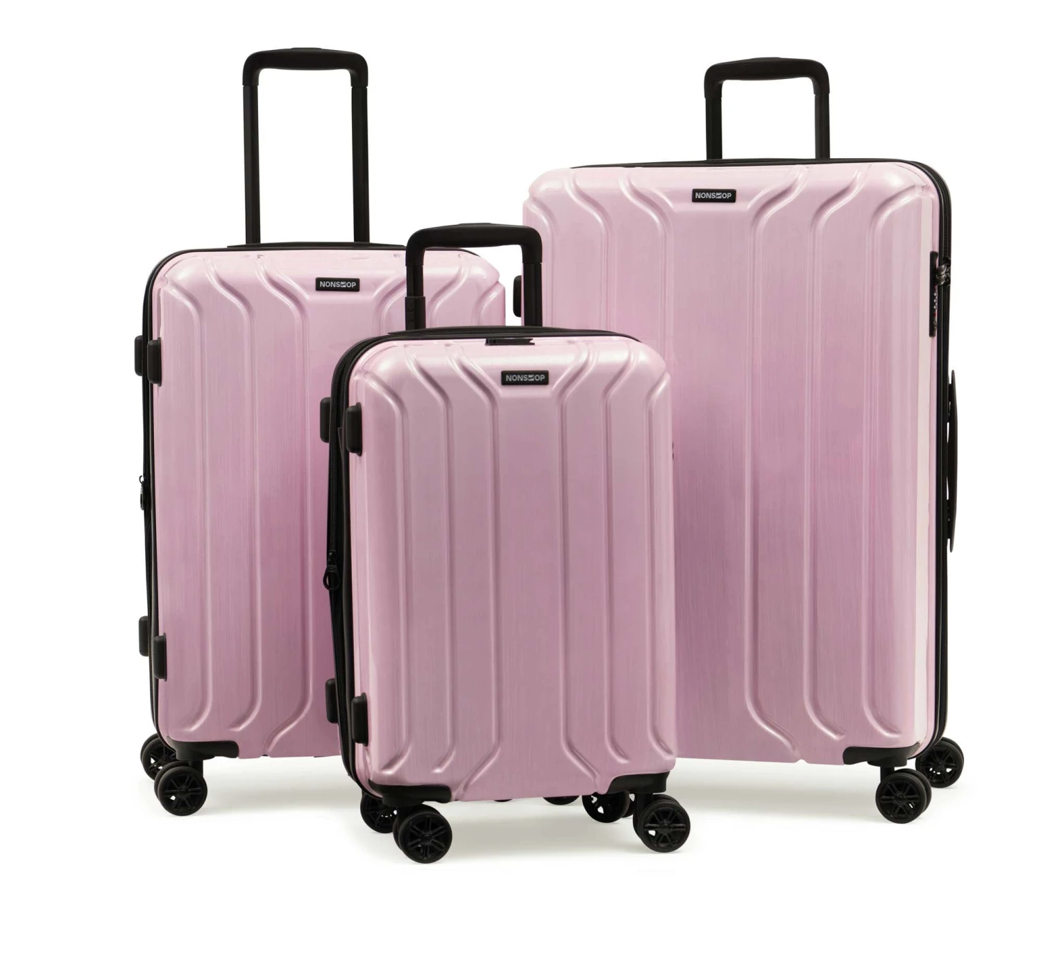 NONSTOP New York Elite Lightweight Expandable 3 Piece Spinner (20/24/28) Set With 3 Packing Cubes 1 NONSTOP New York Elite Lightweight Expandable 3 Piece Spinner (20/24/28) Set With 3 Packing Cubes