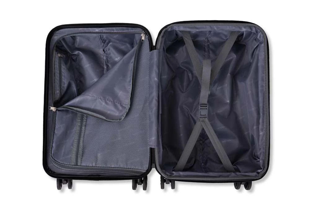 NONSTOP New York Elite Lightweight Expandable 3 Piece Spinner (20/24/28) Set With 3 Packing Cubes 12 NONSTOP New York Elite Lightweight Expandable 3 Piece Spinner (20/24/28) Set With 3 Packing Cubes - Image 12