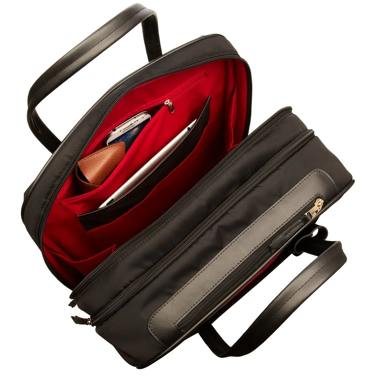 Knomo London Burlington 15" Wheeled Carry-On Brief 7 Knomo London Burlington 15" Wheeled Carry-On Brief - Image 7