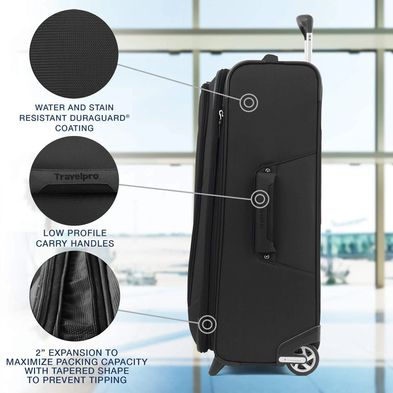 TravelPro Maxlite 5 26" 2-Wheel Medium Luggage 9 TravelPro Maxlite 5 26" 2-Wheel Medium Luggage - Image 9