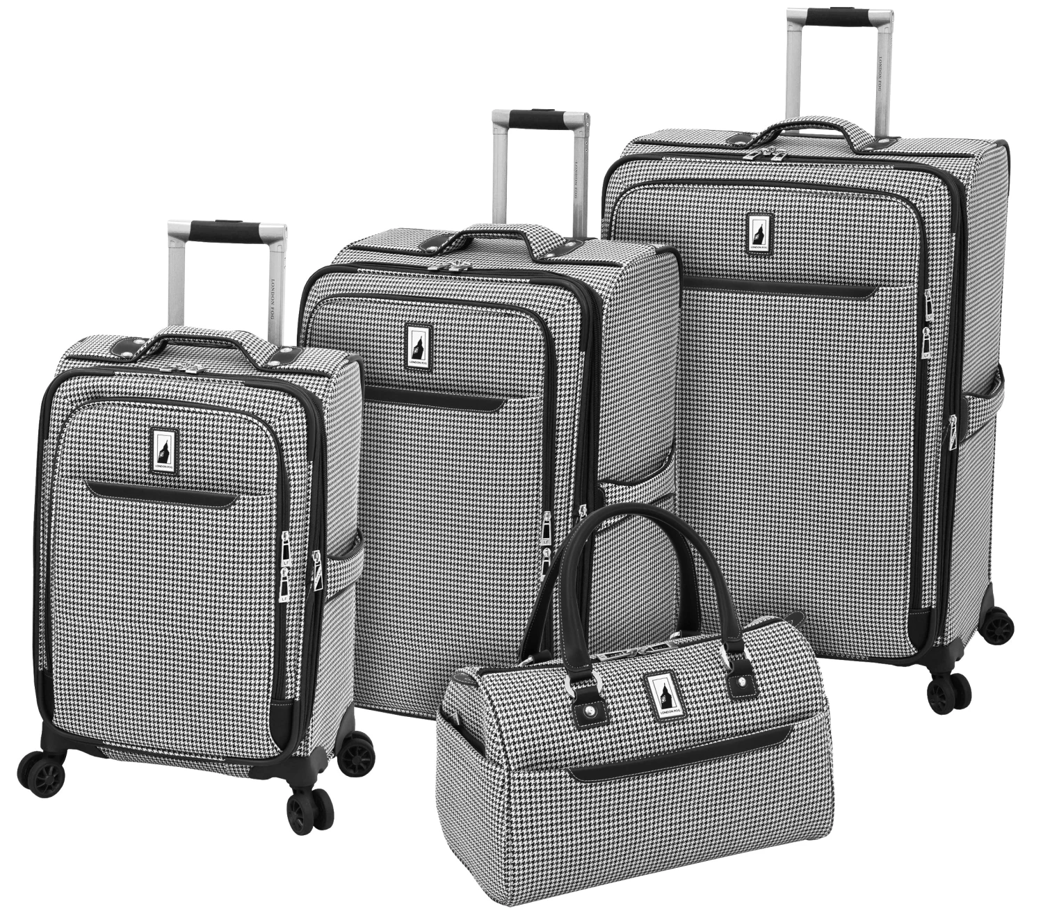 London Fog Cambridge II 4 Piece Set (Satchel, 20", 25", 29") 4-Wheel Luggage Sets 1 London Fog Cambridge II 4 Piece Set (Satchel, 20", 25", 29") 4-Wheel Luggage Sets