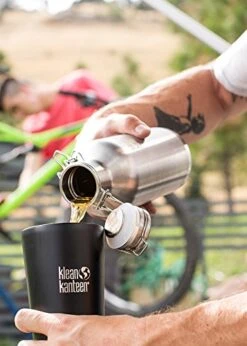 Klean Kanteen Double Wall Vacuum Insulated Stainless Steel Growler With Leak Proof Stainless Steel Swing Lok Cap - 32oz 11 Klean Kanteen Double Wall Vacuum Insulated Stainless Steel Growler With Leak Proof Stainless Steel Swing Lok Cap - 32oz -Luggage Promotion Store ad0729f699cca4286fac4adf09f0749ab57f4ca5df5146e6b17bde68979bac4b