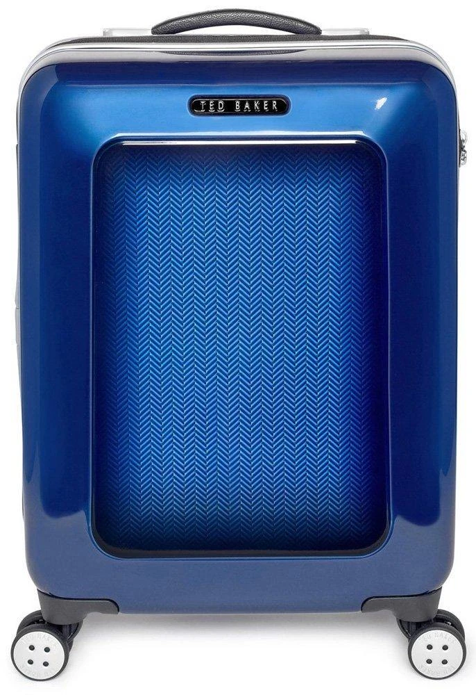 Ted Baker Hardsider Herringbone Carry-On 4-Wheel Carry-On Luggage 2 Ted Baker Hardsider Herringbone Carry-On 4-Wheel Carry-On Luggage - Image 2