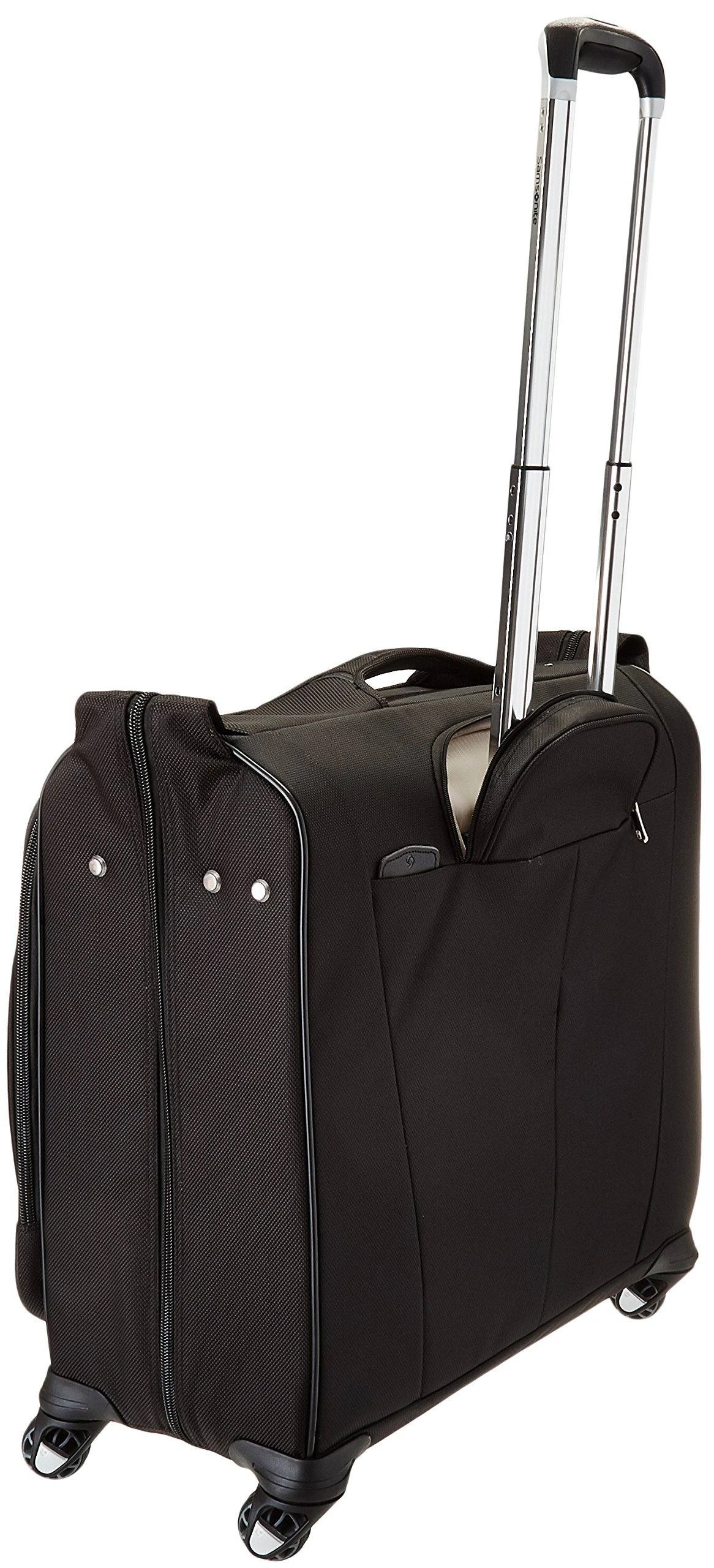 Samsonite Silhouette Sphere 2 Softside Deluxe Voyager Garment Bag One 2 Samsonite Silhouette Sphere 2 Softside Deluxe Voyager Garment Bag One - Image 2