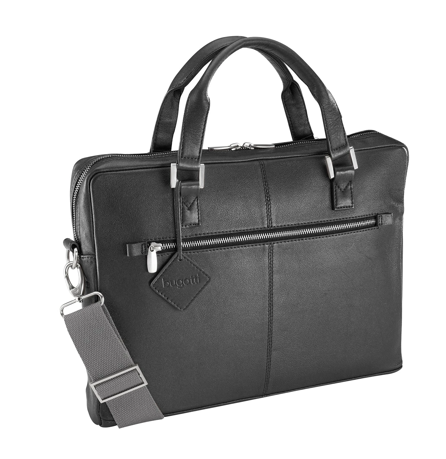 Bugatti Manhattan Leather Business Bag 1 Bugatti Manhattan Leather Business Bag