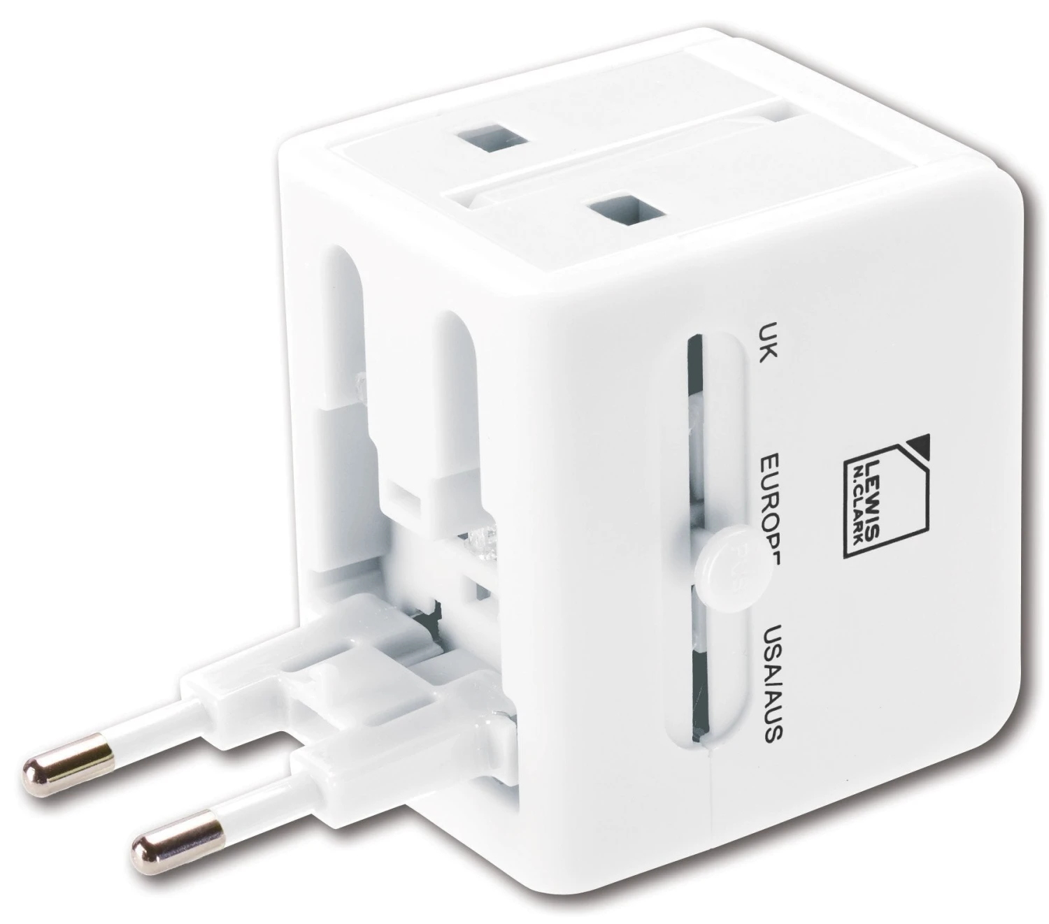 Lewis N. Clark Global Adapter With 2.4A Dual USB Charger 10 Lewis N. Clark Global Adapter With 2.4A Dual USB Charger - Image 10