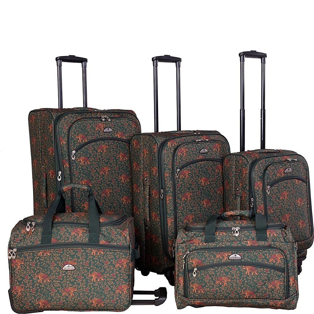 American Flyer Budapest 5 Piece Set 4-Wheel Luggage Sets 1 American Flyer Budapest 5 Piece Set 4-Wheel Luggage Sets