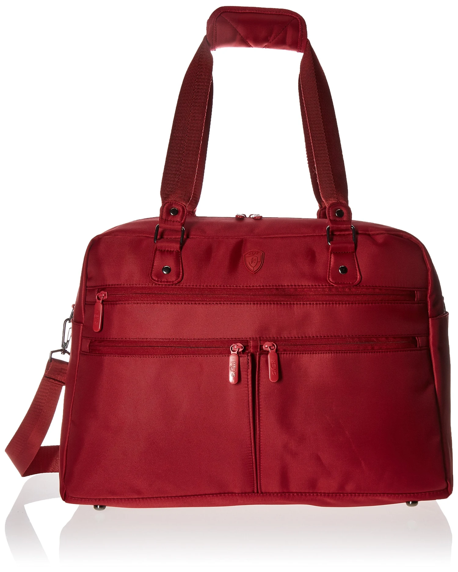 Heys America Unisex Hilite Multi-Zip Boarding Duffel With RFID Red Duffel Bag 8 Heys America Unisex Hilite Multi-Zip Boarding Duffel With RFID Red Duffel Bag - Image 8