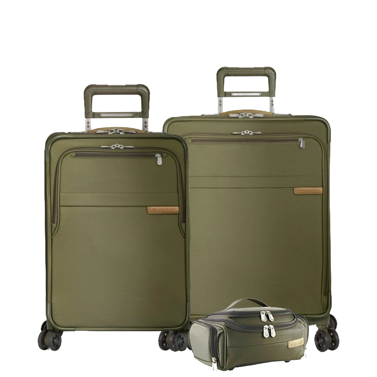 Briggs & Riley Baseline 3-Piece Set: Carry-On Spinner, Med Exp Spinners & Exec Toiletry Kit 8 Briggs & Riley Baseline 3-Piece Set: Carry-On Spinner, Med Exp Spinners & Exec Toiletry Kit - Image 8