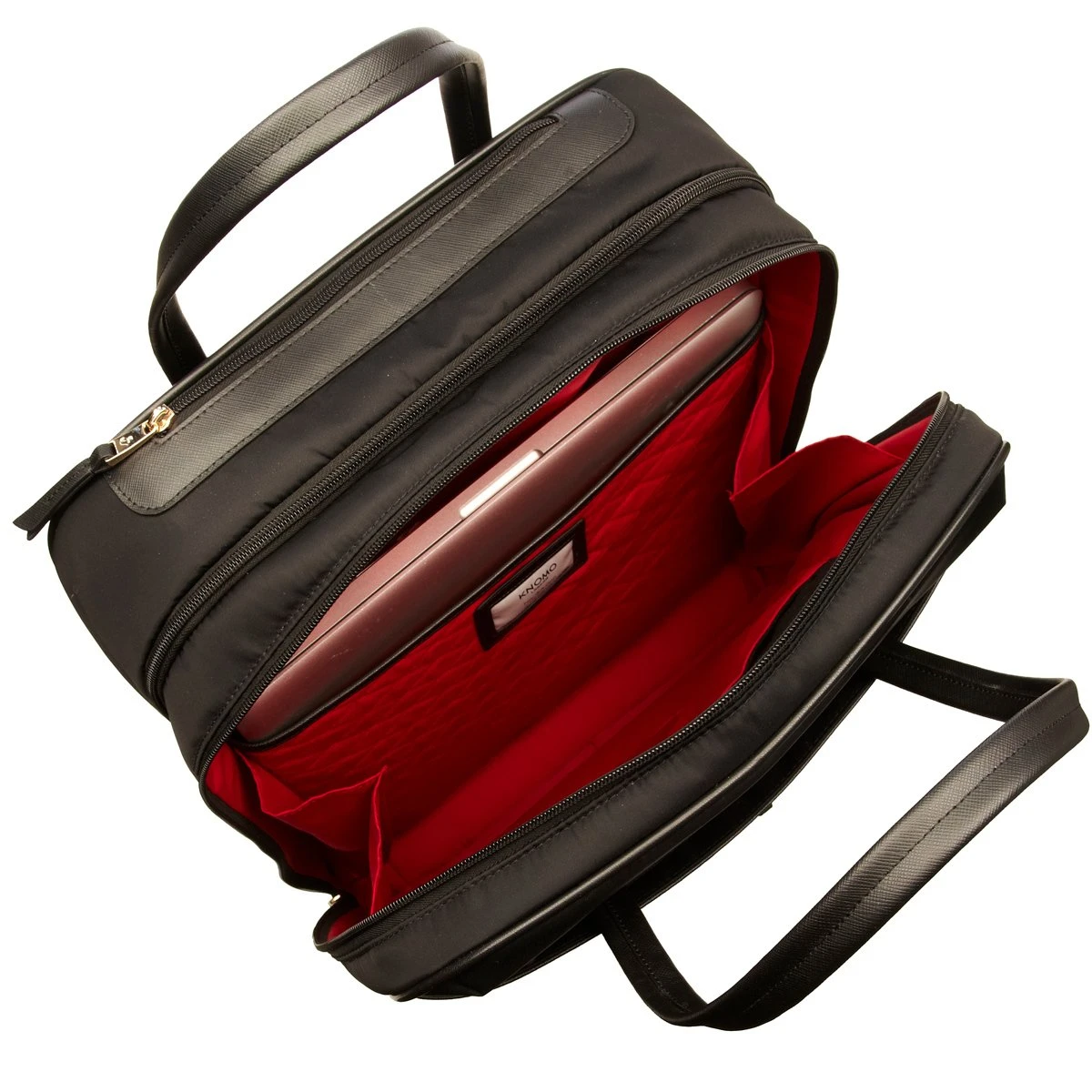 Knomo London Burlington 15" Wheeled Carry-On Brief 8 Knomo London Burlington 15" Wheeled Carry-On Brief - Image 8