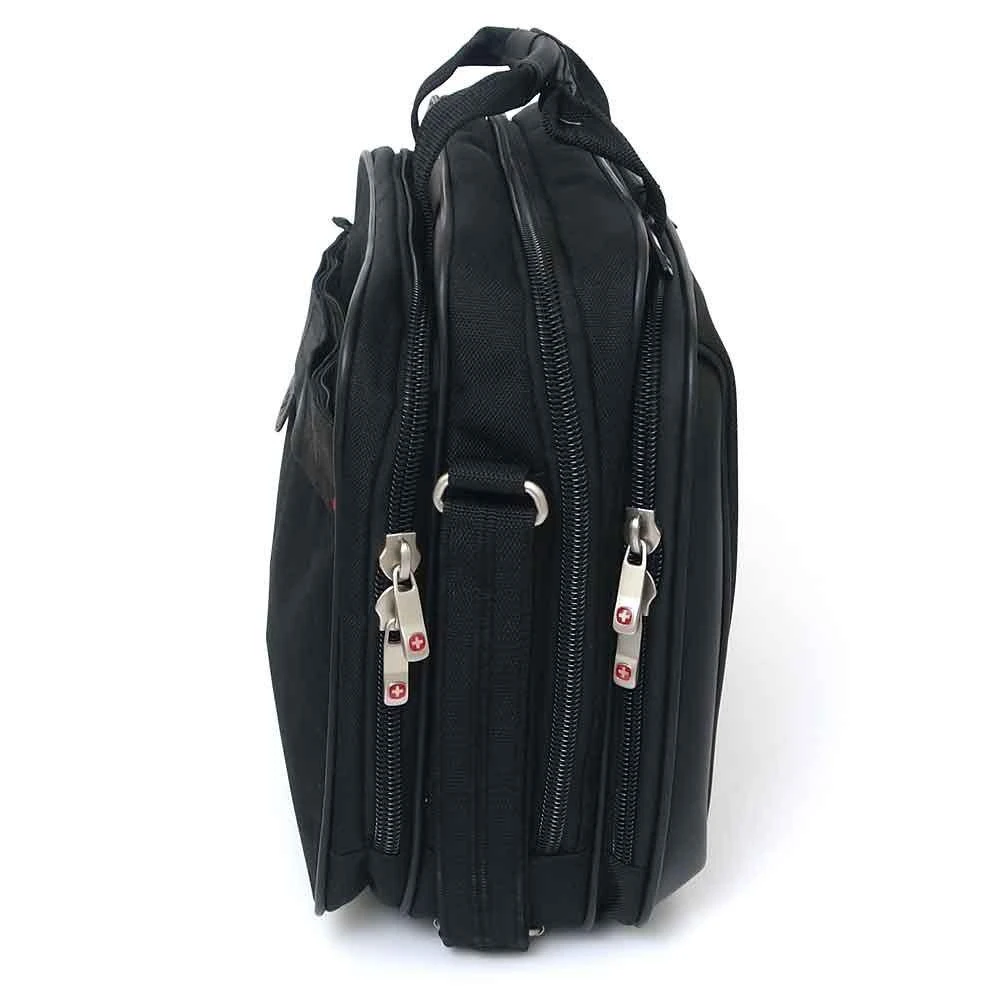 Swissgear Swiss Gear Laptop Briefcase Computer Bag 3 Year Warranty Business Case Portfolio W Organizer Pockets 4 Swissgear Swiss Gear Laptop Briefcase Computer Bag 3 Year Warranty Business Case Portfolio W Organizer Pockets - Image 4