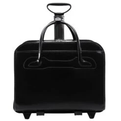 McKlein USA Willowbrook 15.6" Ladies' Leather Wheeled Laptop Briefcase