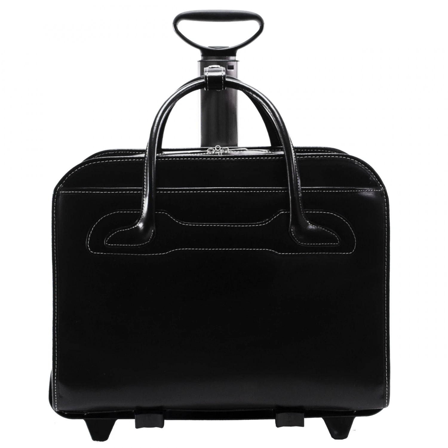 McKlein USA Willowbrook 15.6" Ladies' Leather Wheeled Laptop Briefcase 1 McKlein USA Willowbrook 15.6" Ladies' Leather Wheeled Laptop Briefcase