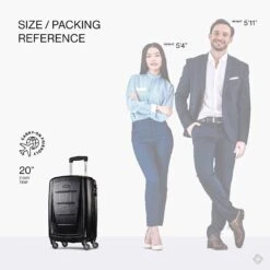 Samsonite Winfield 2 20" 4-Wheel Carry-On Luggage -Luggage Promotion Store c76b268263e50c43dcdb7db766c83e338b7c77aa5b2014c5597ac9d0b112e668