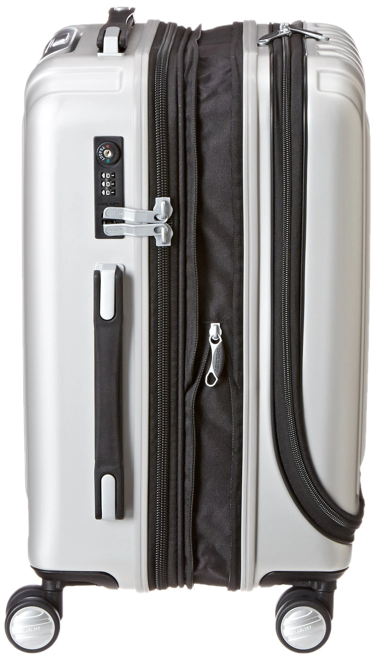 DELSEY Paris Helium Titanium International 19 Carry-on Expandable Spinner Trolley 19 DELSEY Paris Helium Titanium International 19 Carry-on Expandable Spinner Trolley - Image 19