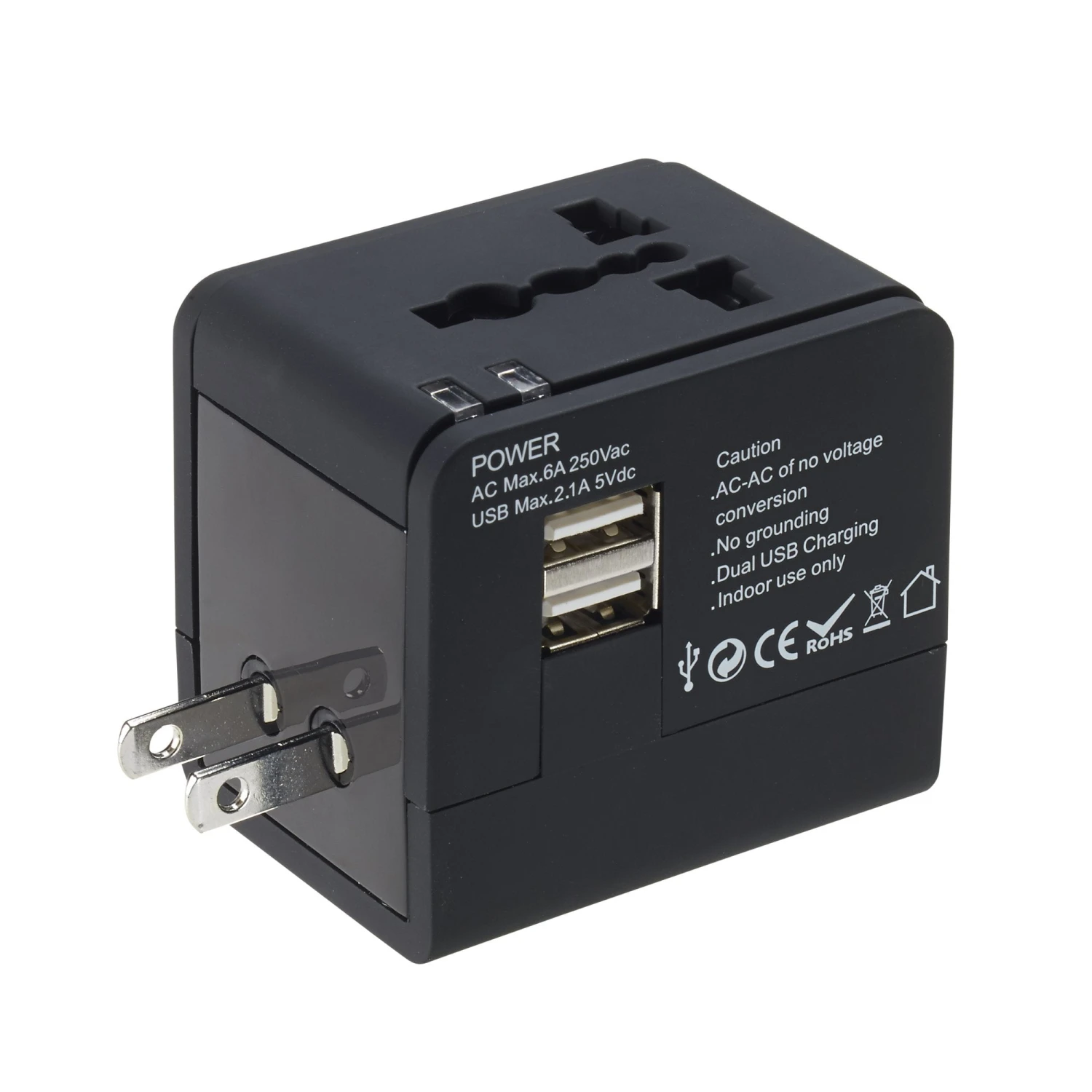 Lewis N. Clark Global Adapter With USB Charger 2 Lewis N. Clark Global Adapter With USB Charger - Image 2