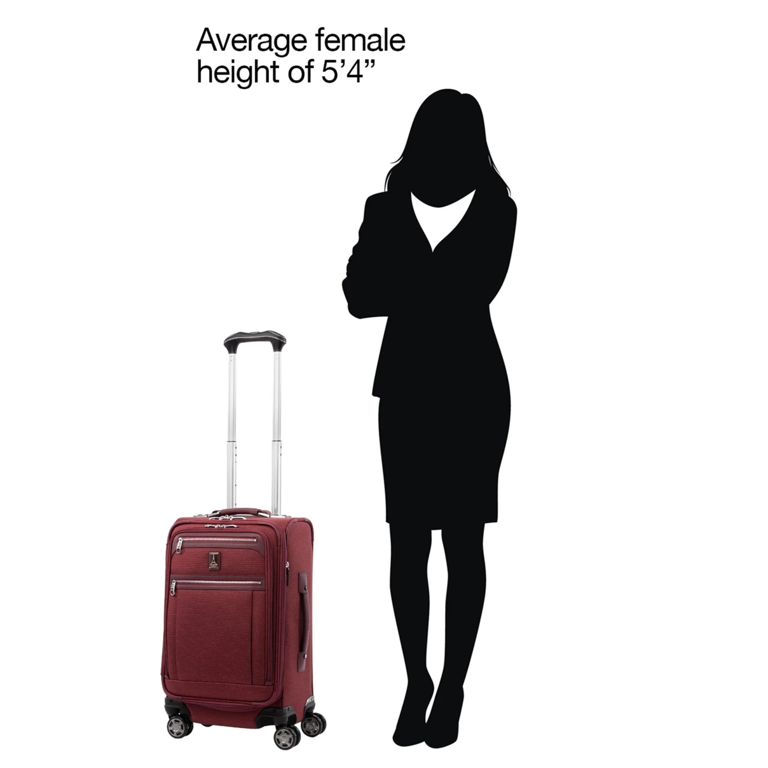 TravelPro Platinum Elite 21" 4-Wheel Carry-On Luggage 9 TravelPro Platinum Elite 21" 4-Wheel Carry-On Luggage - Image 9