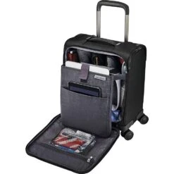 Samsonite Lineate Carry-On Underseat Spinner -Luggage Promotion Store d3813ecb1094b7cdb7c6ae9022f04e7f3b51f1ddc5dd7ac66169f0bcb03eedbf