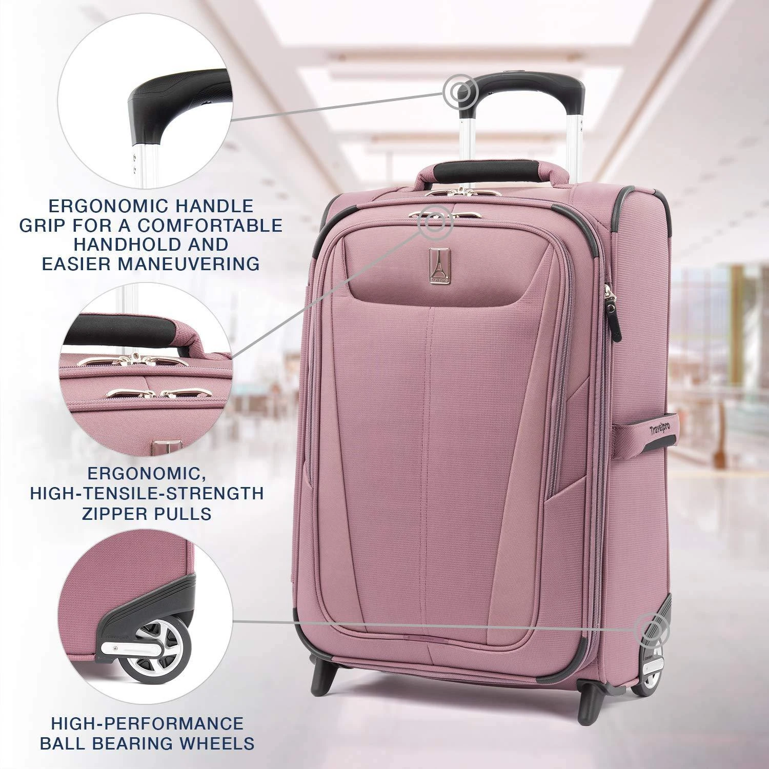 TravelPro Maxlite 5 22" 2-Wheel Carry-On Luggage 17 TravelPro Maxlite 5 22" 2-Wheel Carry-On Luggage - Image 17