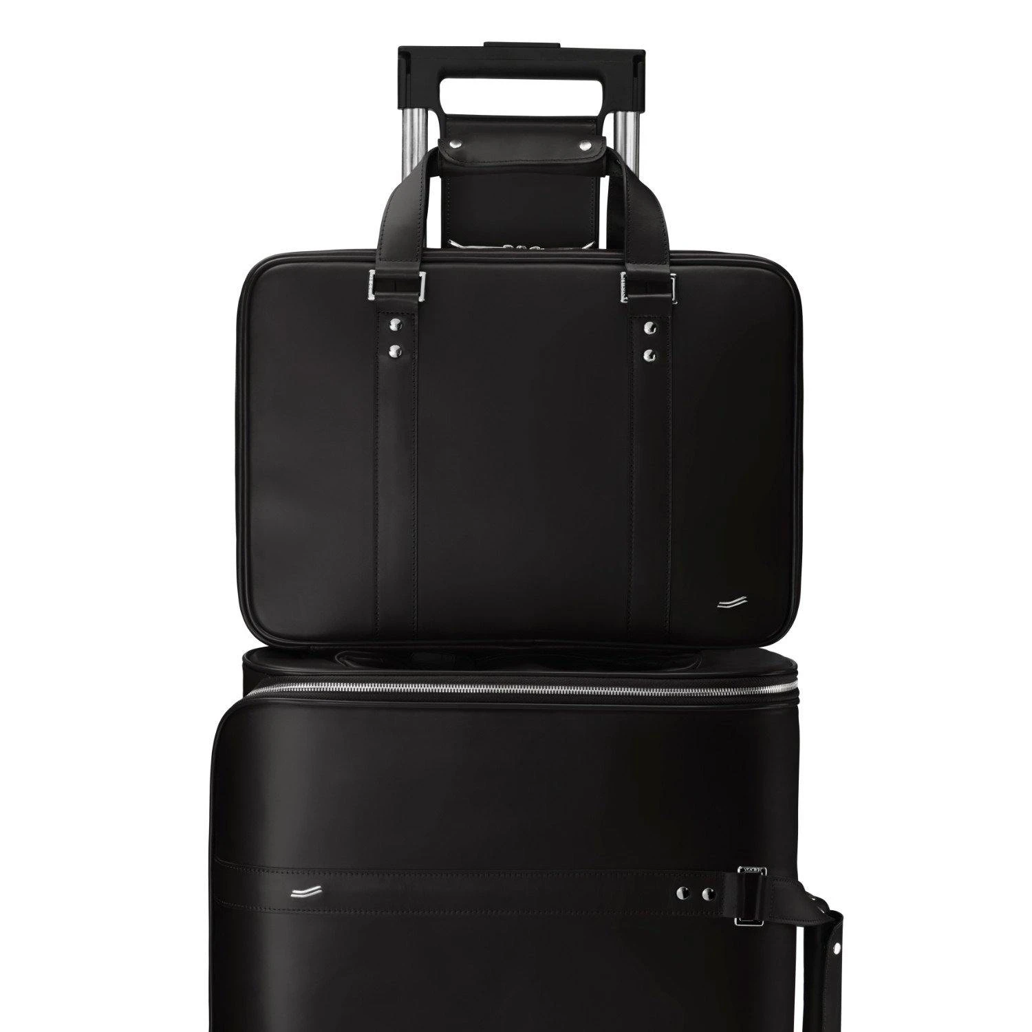 Vocier 2-Piece Travel Set Leather Travel Bag & Leather Briefcase 7 Vocier 2-Piece Travel Set Leather Travel Bag & Leather Briefcase - Image 7