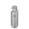 Klean Kanteen Double Wall Vacuum Insulated Stainless Steel Growler With Leak Proof Stainless Steel Swing Lok Cap - 32oz