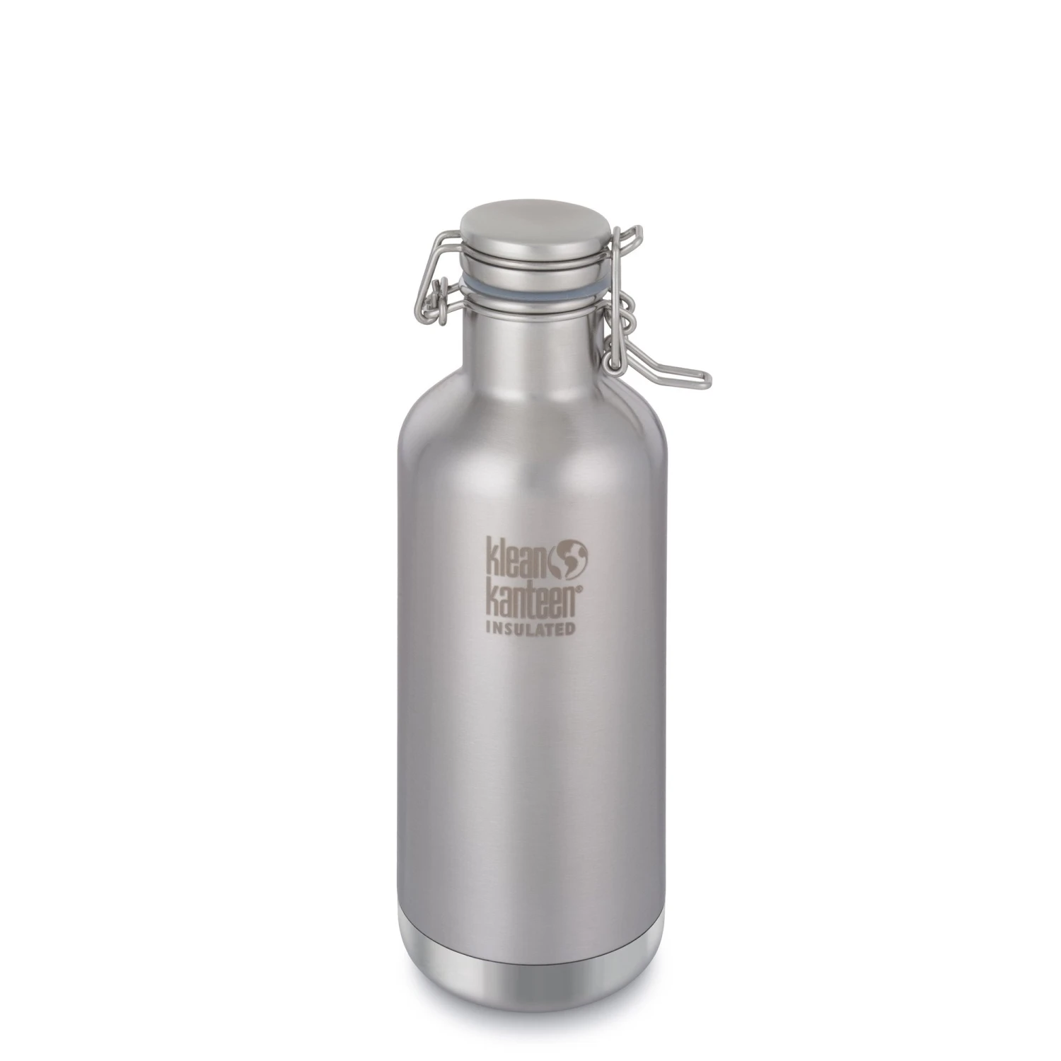 Klean Kanteen Double Wall Vacuum Insulated Stainless Steel Growler With Leak Proof Stainless Steel Swing Lok Cap - 32oz 1 Klean Kanteen Double Wall Vacuum Insulated Stainless Steel Growler With Leak Proof Stainless Steel Swing Lok Cap - 32oz