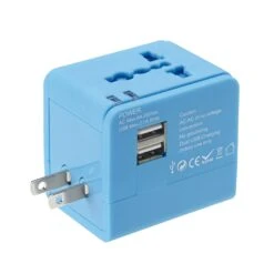 Lewis N. Clark Global Adapter With 2.4A Dual USB Charger 13 Lewis N. Clark Global Adapter With 2.4A Dual USB Charger -Luggage Promotion Store d9b57bd1d846a50755320020efabe04d9e201a0baf8d32b50900ef705f1da6ed