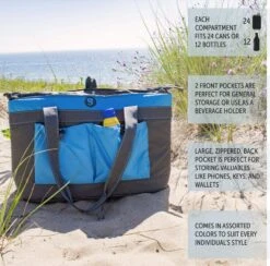 Geckobrands 2 Compartment Tote Cooler 38 Geckobrands 2 Compartment Tote Cooler -Luggage Promotion Store da15c1897837127ddcb19d9297b39c3c223686f73366d4d92c4368122bb1bb05