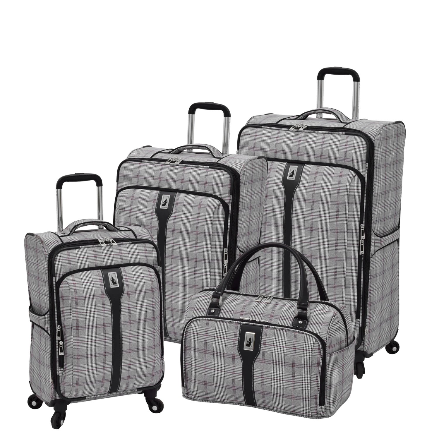 London Fog Knightsbridge 4 Piece Set 4-Wheel Luggage Sets 11 London Fog Knightsbridge 4 Piece Set 4-Wheel Luggage Sets - Image 11