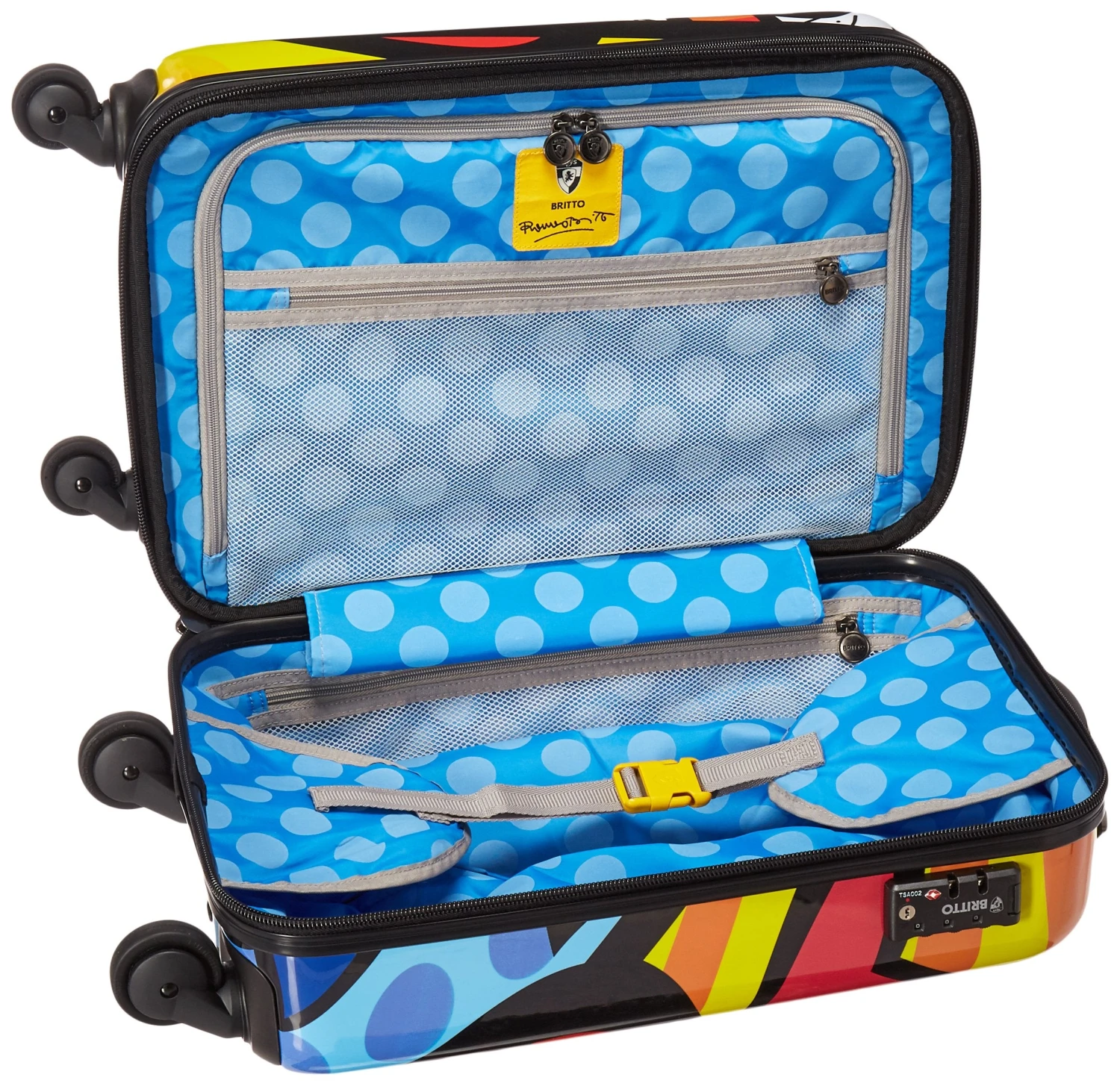 Heys America Britto 21" 4-Wheel Carry-On Luggage 12 Heys America Britto 21" 4-Wheel Carry-On Luggage - Image 12