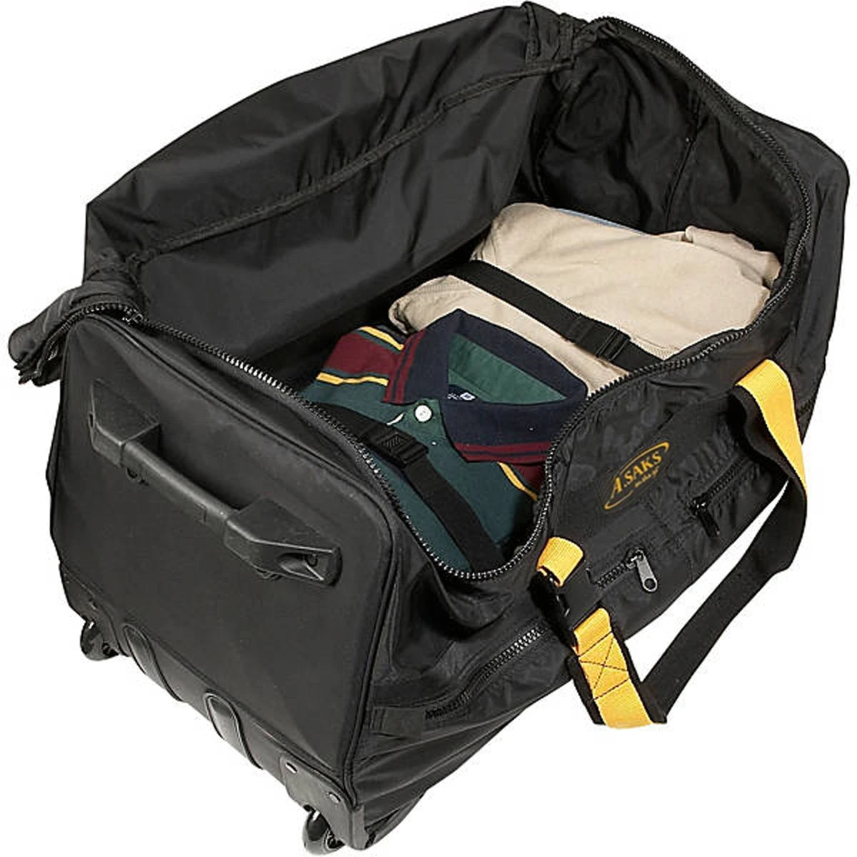 A.SAKS EXPANDABLE 25" 2-Wheel Wheeled Duffel Bags 2 A.SAKS EXPANDABLE 25" 2-Wheel Wheeled Duffel Bags - Image 2