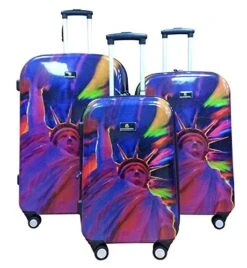 Pangborn Dominick 3 Piece Set (21"/25"/29") 4-Wheel Luggage Sets