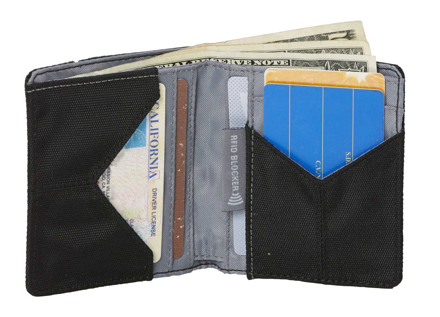 Eagle Creek RFID Bi-Fold Wallet Vertical Black 2 Eagle Creek RFID Bi-Fold Wallet Vertical Black - Image 2