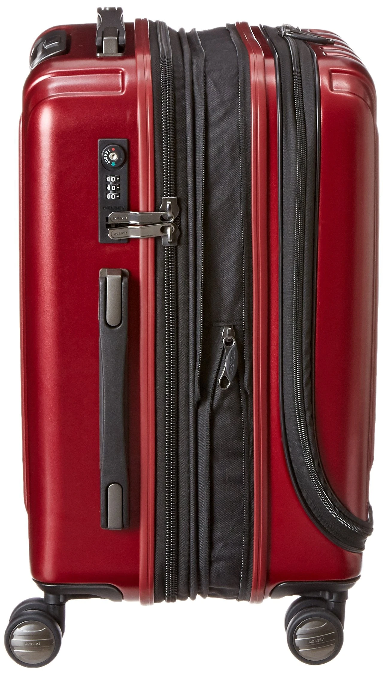 DELSEY Paris Helium Titanium International 19 Carry-on Expandable Spinner Trolley 3 DELSEY Paris Helium Titanium International 19 Carry-on Expandable Spinner Trolley - Image 3