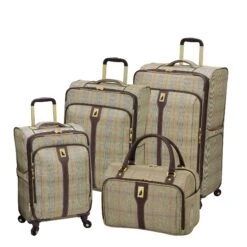 London Fog Knightsbridge 4 Piece Set 4-Wheel Luggage Sets
