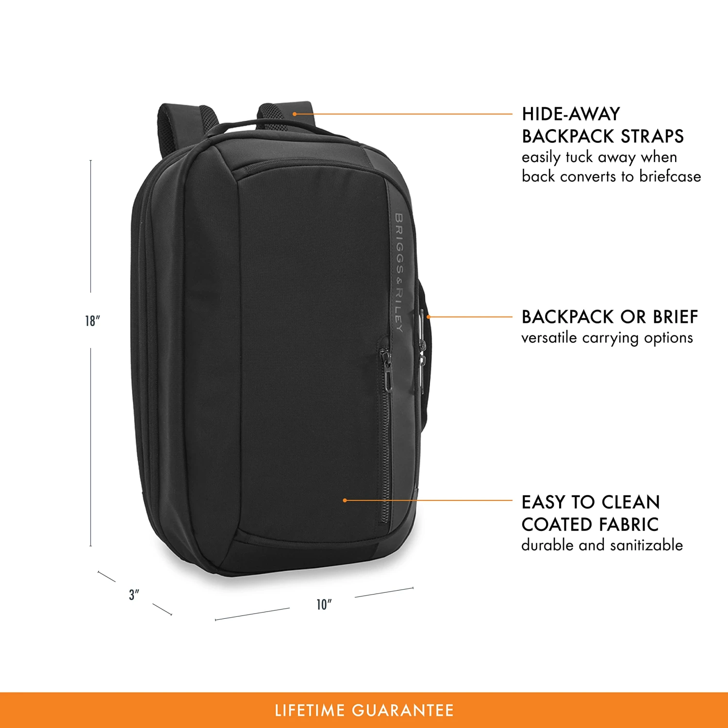 Briggs & Riley ZDX Convertible Backpack Duffel Carry-on, Medium 2 Briggs & Riley ZDX Convertible Backpack Duffel Carry-on, Medium - Image 2