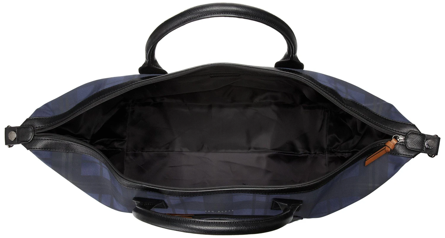 Ted Baker Radayo Checked Holdall Bag 5 Ted Baker Radayo Checked Holdall Bag - Image 5