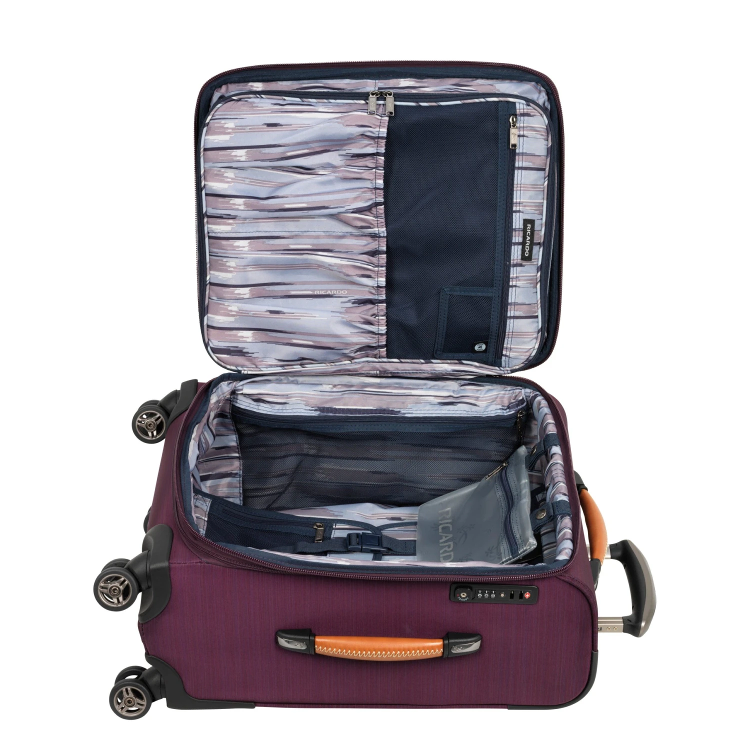 Ricardo Beverly Hills San Marcos 21" 4-Wheel Carry-On Luggage 13 Ricardo Beverly Hills San Marcos 21" 4-Wheel Carry-On Luggage - Image 13