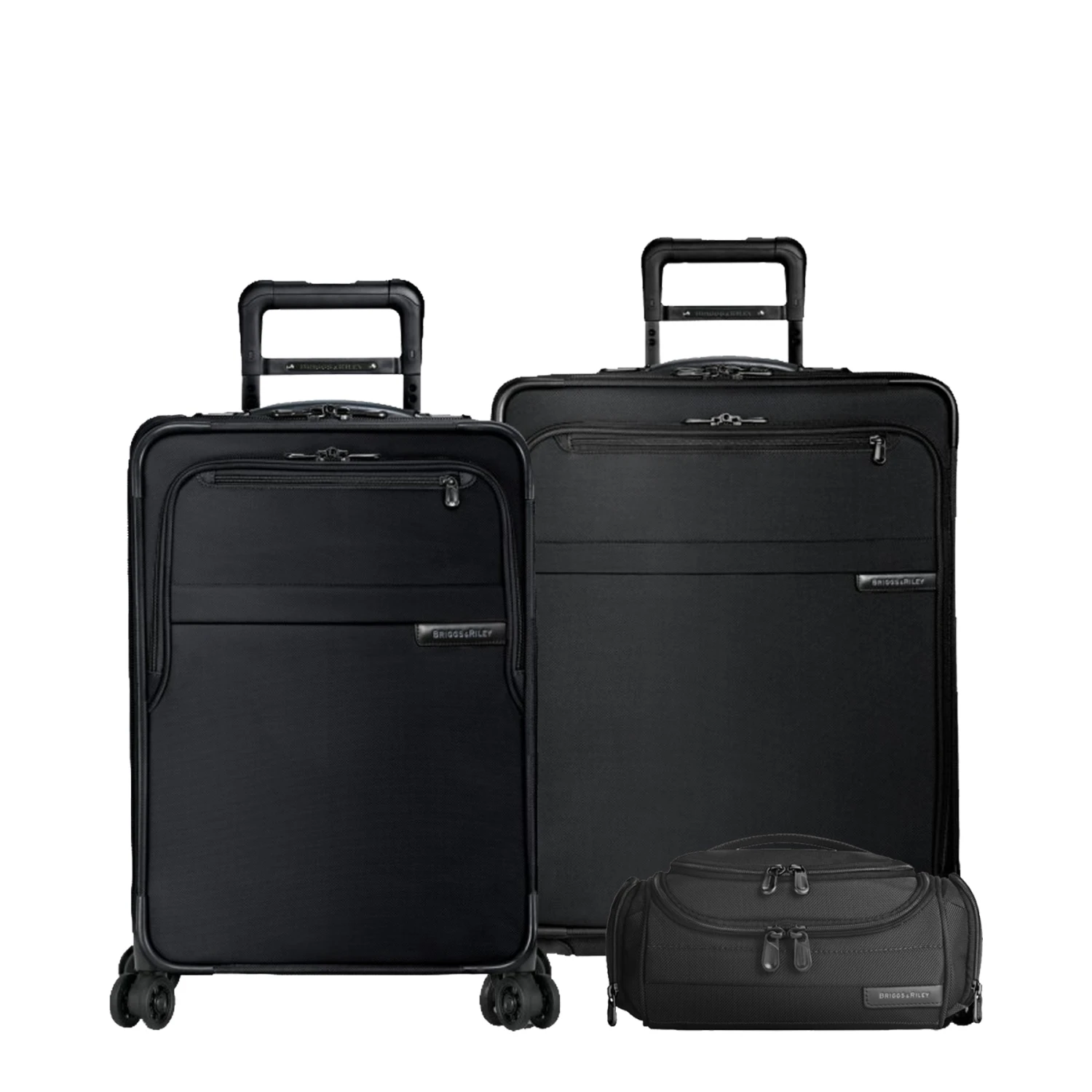 Briggs & Riley Baseline 3-Piece Set: Carry-On Spinner, Med Exp Spinners & Exec Toiletry Kit 1 Briggs & Riley Baseline 3-Piece Set: Carry-On Spinner, Med Exp Spinners & Exec Toiletry Kit
