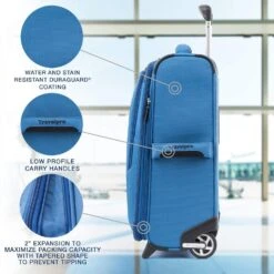 TravelPro Maxlite 5 20" 2-Wheel Wheeled Boarding Bag -Luggage Promotion Store fedde1895e0607acbed926e84a66d82e145a69ce93c9f54d4cd6ccfd3f68a6d3
